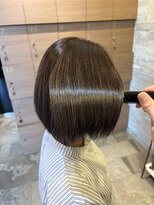 アース コアフュール ボーテ 藤枝店(EARTH coiffure beaute) 大人ボブ×髪質改善ストレート×艶髪