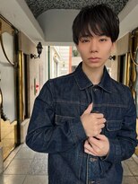 リベルテ(LIBERTE)&nbsp;LIBERTE銀座　メンズマッシュ×ブルーブラック