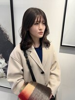 フェイバリットガーデン(favorite garden) コテ巻風ゆるふわデジタルパーマヘア