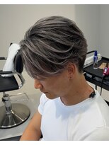 テンバイリップスヘアー(TEN by LIPPS hair)&nbsp;ホワイトシルバーアッシュバレイヤージュセンターパート