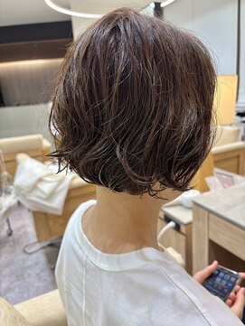 ガレリア 名駅オーキッドビル店(GALLARIA) パーマ＋ミニボブスタイル