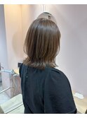 レイヤーボブ☆グレージュカラー