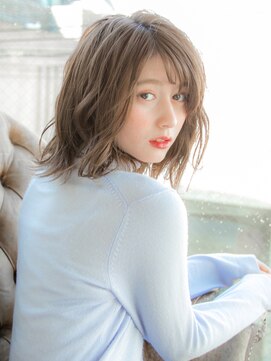 リリアン 青山(relian) パーマ風ゆるふわスタイル