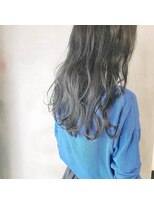 ミント(mint) 赤み除去、暗髪グレー♪