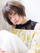 ジェム(GEM) **GEM**なりたい質感が叶う☆前下がりエアリーショート