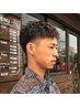 【新規】メンズカット+パーマ￥9000→￥8000