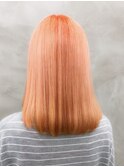 パステルカラーハイトーンオレンジブロンド＜徳竹＞