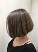 【CREAR 恵比寿/代官山】フレンチボブ×フェザーハイライト