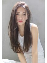 ブラン 梅田(Blanc) 【Blanc/梅田】アッシュブラウン_ベージュカラー_ロングm