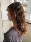 クリアベージュ　ヘアカラー　【池袋】