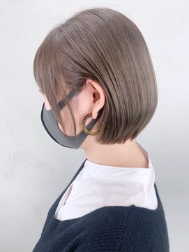 アイティーバイアルバム 松戸店(IT by ALBUM) オリーブベージュ_カーキグレージュマッシュショート_ba322243