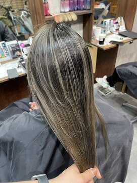 ラフ(LAFF) #黒髪#ボブルフ#ネビージュ#小顔#ワンレン