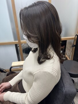 フレーム なんば店(FRAME) ◎柔らかいココアブラウンカラー