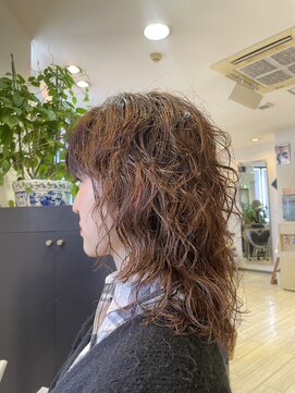 フリーダム ヘアー ザ ムー(Freedom Hair THE MOO) カット×ミックスパーマ