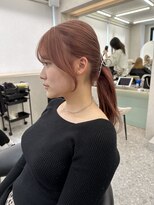 ロンド マーレ 天神大名店(Lond mare) イメチェン/チェリーブラウン/フェミニン/束感/髪質改善