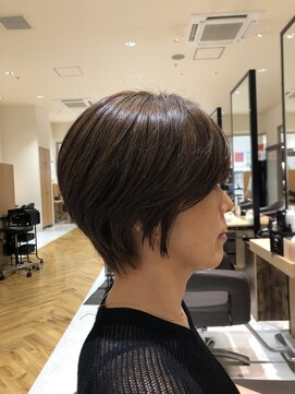 ユニックス イオンモール川口前川店(UNIX) 横顔綺麗なスッキリショートヘアー☆グレージュカラー♪