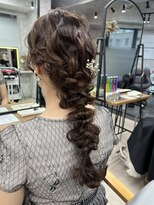 ティアム 渋谷店(Tiam shibuya) ヘアアレンジ//ミルクティーベージュ/ヌーディーカラー