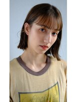 スリー スタンド(THREE STAND) 肩上切りっぱなしボブ/外ハネ/ナチュラルボブ/ミニボブ