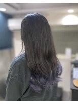 エイプリル ヘア スタジオ(April HAIR STUDIO)&nbsp;グラデーションカラー　ラベンダーブルー