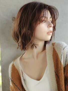 アンドレイ 表参道(andrey) [ANDREY]グレーベージュ/レイヤーロング/前髪パーマ黒髪カタログ