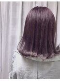【Feria 渋谷】ダブルカラー×ラベンダーピンク "Tsuyuki"