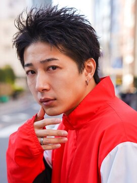 オーシャントーキョー 渋谷(OCEAN TOKYO) ツイストスパイラルパーマアップバングカットショートヘア