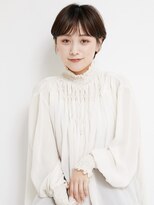 オンク 新宿(onk)&nbsp;黒髪/グレーベージュ/レイヤーロング/前髪パーマ[新宿駅]