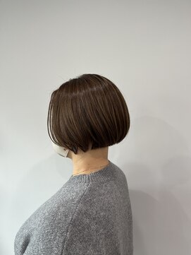 バトー バイ トリコ 船橋北口店(BATEAU by tricot) #ショートボブ#明るい#白髪染め