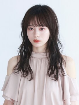 ララルーモ(LaＬaｒＯomo) サラ艶ロングレイヤー×外国人風艶感黒髪カラー