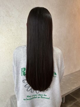 ビスクヘアデザイン(bisq hair design) 髪質改善カラー　艶カラー　ブラウンカラー　ミディアム