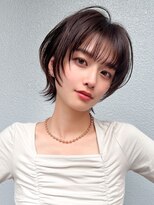 アフロート ディル(AFLOAT D'L)&nbsp;20代30代大人かわいい前髪ありのマッシュショート