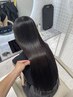 艶髪透明感カラー+髪質再生BYKARTE フルコース￥10500