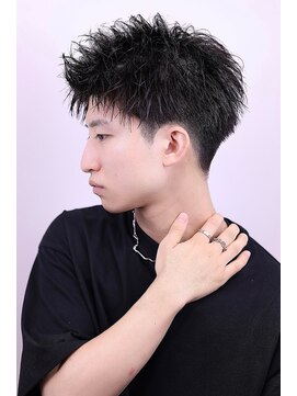 リップスヘアー 梅田(LIPPS hair) スパイキーアップバング