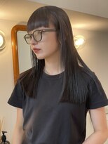 イェッカ パビル(YECCA pabil)&nbsp;重め切りっぱなしロング