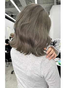 エゴル ナゴヤサカエ(ENGOL NAGOYA SAKAE) グレージュ/ハイトーンカラー/ブリーチカラーミルクティーカラー