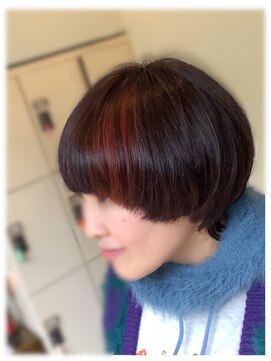 エム デ ヘアー オカダ ポイントカラー