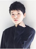 マッシュショート☆マニッシュ☆黒髪☆髪質改善/20代～50代