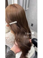 ボタン ハカタ(VOTAN hakata) ベージュ/オリーブベージュ/ブリーチなしダブルカラー