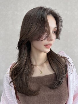 ルアナ(Luana.) ワンカールで叶う韓国くびれヘア◎肌色をより綺麗に見せる色