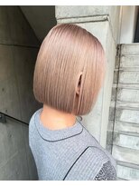 ユキ 八事(yukii) ミルクティーベージュ ダブルカラー名古屋ブリーチ ケアブリーチ