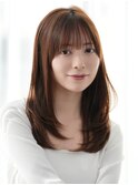 【F】ナチュラル似合わせワンカールミディアムレイヤー