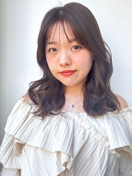 モッズヘア 越谷(mod's hair) 透明感大人可愛いダークブラウンカラー×ゆるふわ巻き髪p越谷