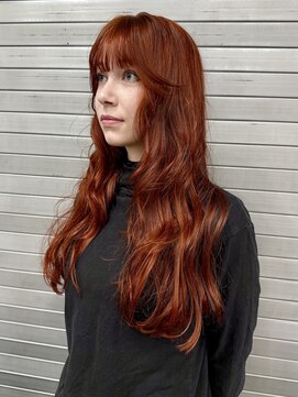 ロックス バイ マグ 松本(rocks BY MAG) ダブルカラーアプリコットオレンジレッドピンク韓国