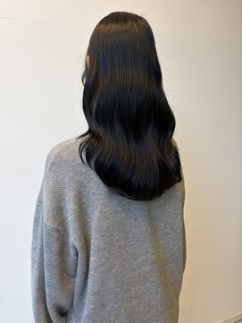 ロックス バイ マグ 松本(rocks BY MAG) 20代30代大人美人小顔ブリーチなし韓国ヘアアッシュブラック