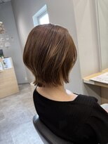 アヴァンス 京橋店(AVANCE)&nbsp;着物ヘア/大人ガーリー/ダークアッシュ/似合わせカット/京橋