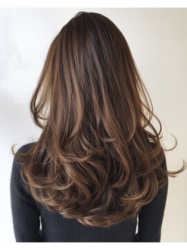 アイビー(ivy) 大人ハイレイヤーナチュラルグラデーションブラウン20代30代40代