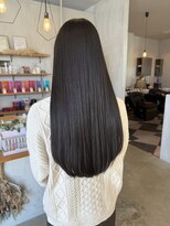 シェル 津山の手店(shel) 髪質改善ストレート艶髪レイヤーカット