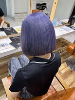 アプリバイリアン 浦和2号店(appri by Rien) トリプルカラーで作るブルーラベンダー