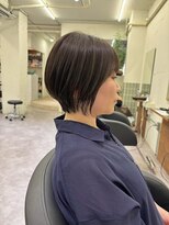 ノーティー(NORTY)&nbsp;くびれ寄りのショートボブ/襟足の生え位置長めの方
