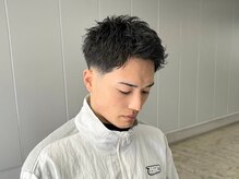 ローウェ バイ フィフス 立川メンズサロン(Louwe by fifth)の雰囲気（スパイキーショート×メンズパーマでセットも簡単*[立川/眉毛]）